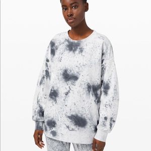 Lululemon MarbleDye Perfectly Oversized Sweatshirt
